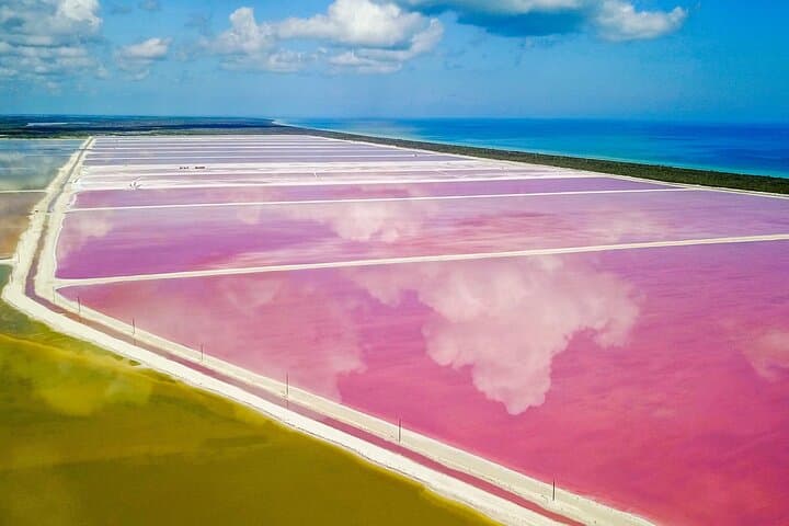 Las Coloradas Pink Lake & Cenote Hubiku Day Tour from Cancun photo 3