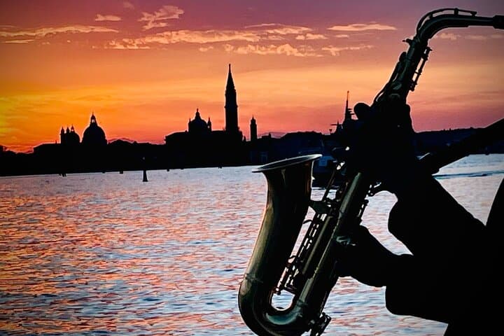 Venice Sunset Jazz Catamaran Cruise with Aperitivo and Live Saxophone photo 3