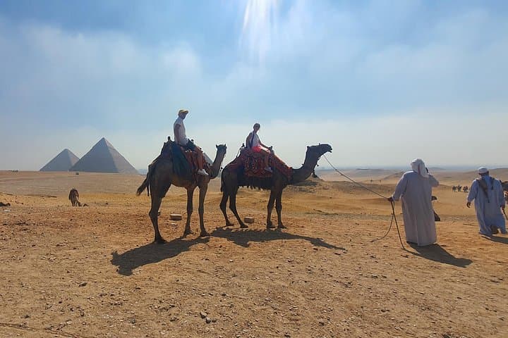 Private Giza Pyramids Tour with Nile Felucca, Ibn Tulun Mosque & Coptic Cairo photo 1