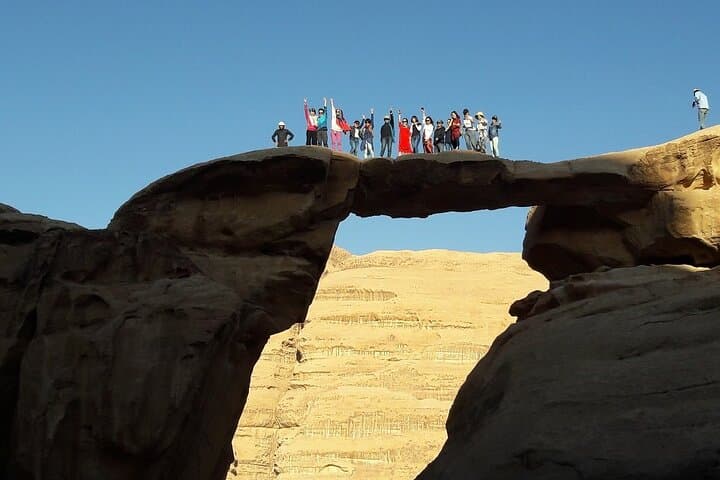 Wadi Rum Jeep Tour and Overnight Bedouin Camp Experience photo 3