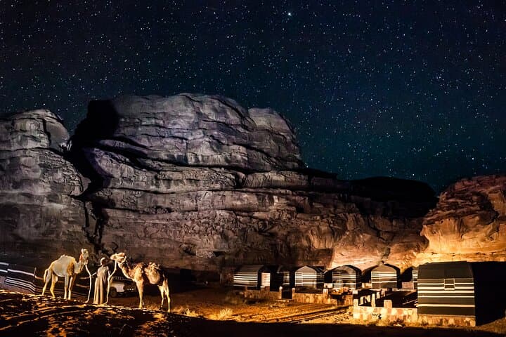 Wadi Rum Jeep Tour and Overnight Bedouin Camp Experience photo 4