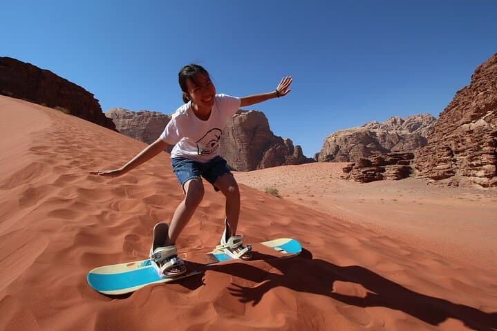 Wadi Rum Jeep Tour and Overnight Bedouin Camp Experience photo 5
