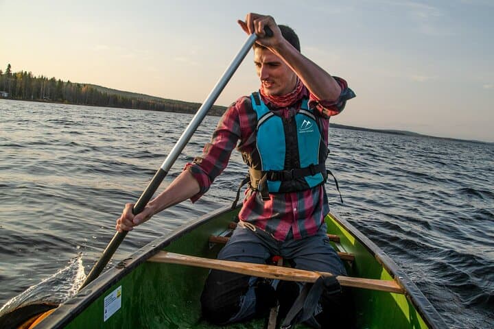 Canoe Trip in Lapland from Rovaniemi — Guided Summer Paddle with Campfire Snack photo 3
