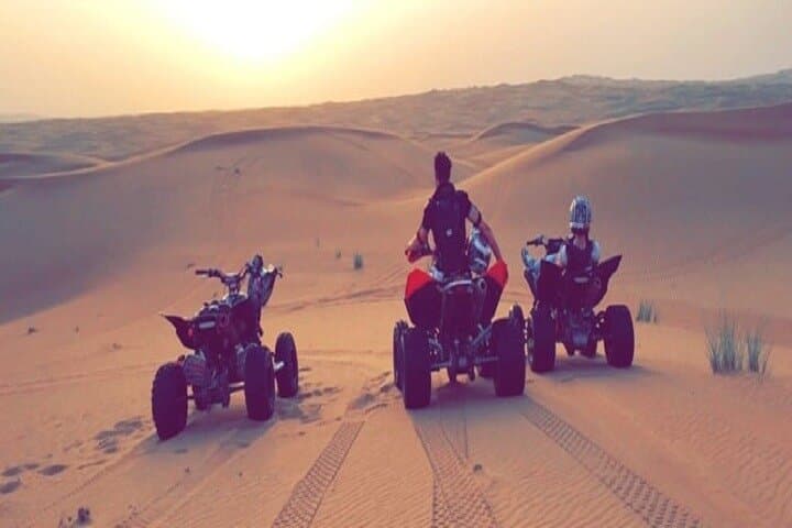 Dubai Evening Desert Safari & Self-Drive Quad Bike Experience