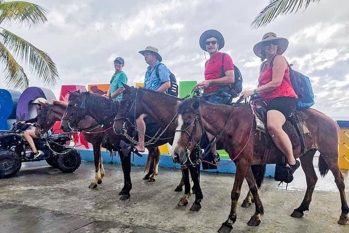 Horseback Riding in Roatan: Flowers Bay, Mountain Trails & Roatan Letters photo 2