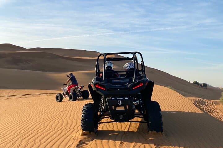 Morning Desert Safari Dubai — Camel Ride, Dune Bashing & Sandboarding photo 2