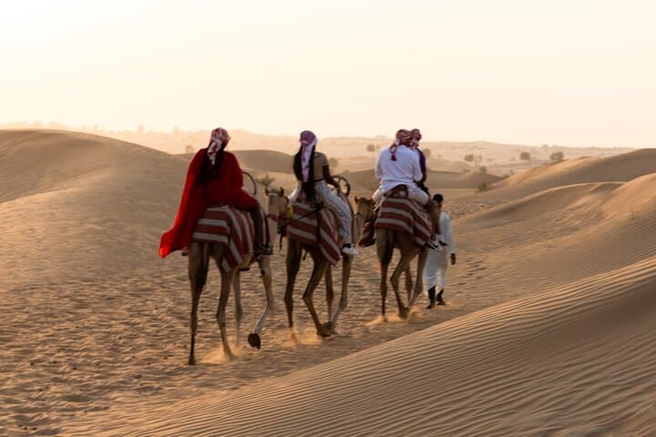Morning Desert Safari Dubai — Camel Ride, Dune Bashing & Sandboarding photo 3