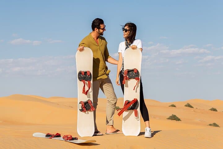 Morning Desert Safari Dubai — Camel Ride, Dune Bashing & Sandboarding photo 4