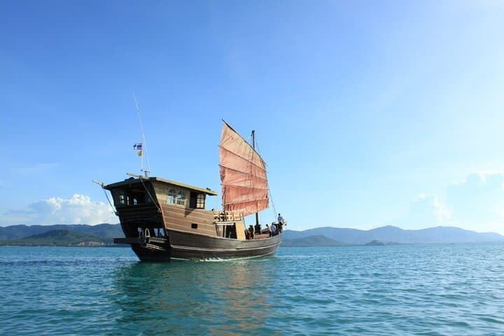 Chantara Junk Boat: Full-Day Snorkel & Sunset Cruise to Koh Phangan from Koh Samui photo 1