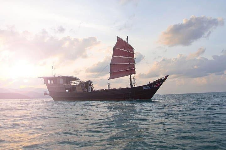 Chantara Junk Boat: Full-Day Snorkel & Sunset Cruise to Koh Phangan from Koh Samui photo 2