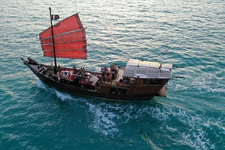 Chantara Junk Boat: Full-Day Snorkel & Sunset Cruise to Koh Phangan from Koh Samui photo 3