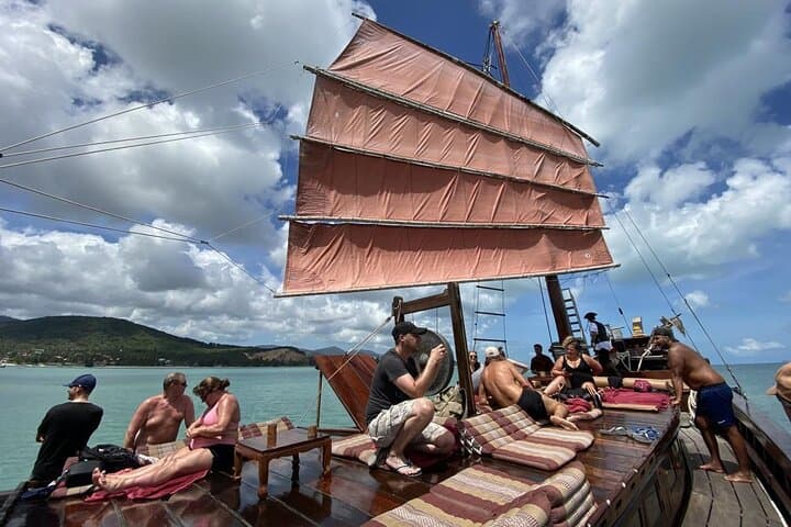 Chantara Junk Boat: Full-Day Snorkel & Sunset Cruise to Koh Phangan from Koh Samui photo 4