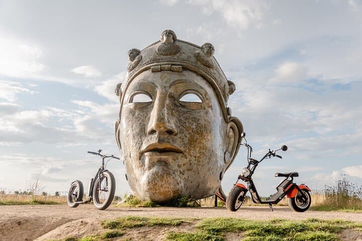 E-Step Tour Nijmegen: 2-Hour Private Electric Scooter Ride Through Ooijpolder & Fort Lent photo 4
