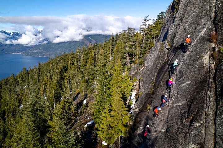 Squamish Via Ferrata: Sea-to-Sky Cliffside Adventure photo 2
