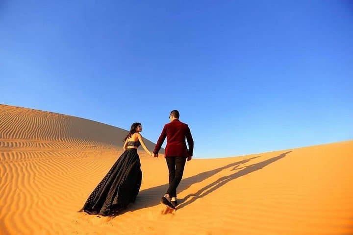 Private Morning Desert Safari Dubai — Dune Bashing, Camel Trek & Sandboarding in Lahbab photo 4