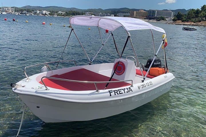 Self-Drive Boat Rental in Ibiza: Half-Day to Cala Bassa & Cala Conta photo 3