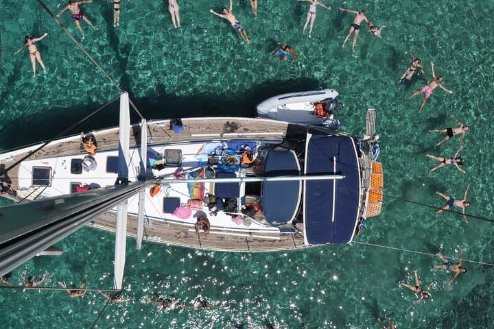 Full-Day Milos & Polyaigos Cruise — Snorkel Kleftiko and Swim Gerakas