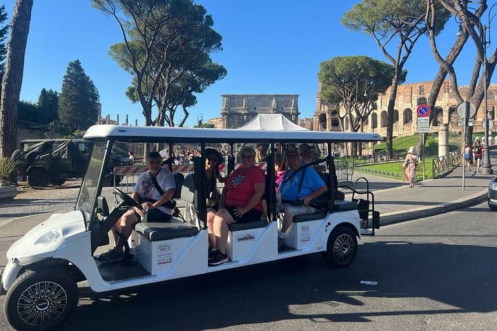 Rome Golf Cart Tour — Catacombs, Appian Way & Pantheon in 2–3 Hours