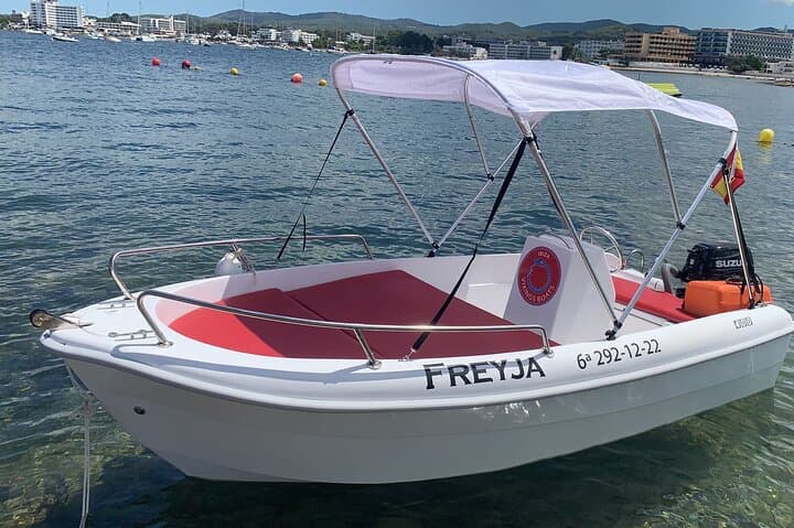 Self-Drive Boat Rental in Ibiza — Full-Day to Cala Compte and Hidden Coves photo 2