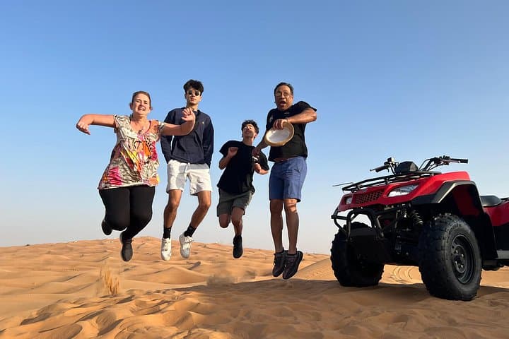 Dubai Quad Bike Adventure, Camel Ride & BBQ Desert Safari photo 2