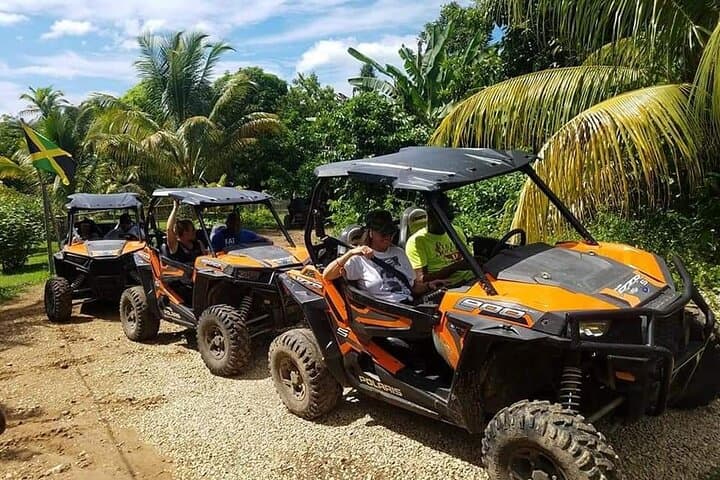 Rastasafari ATV Tour in Roaring River: Rastafarian Village, Waterhole Swim & Local Lunch photo 3