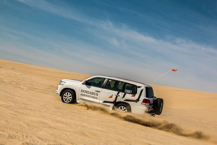 Qatar Half-Day Desert Safari: Dune Bashing & Inland Sea Photo Stop from Doha