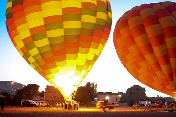 Sunrise Hot-Air Balloon Over Luxor’s Ancient Temples