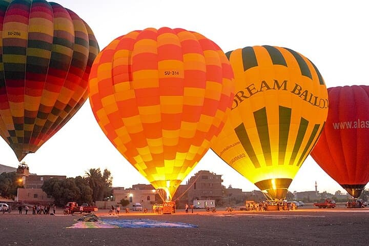 Sunrise Hot-Air Balloon Over Luxor’s Ancient Temples photo 3