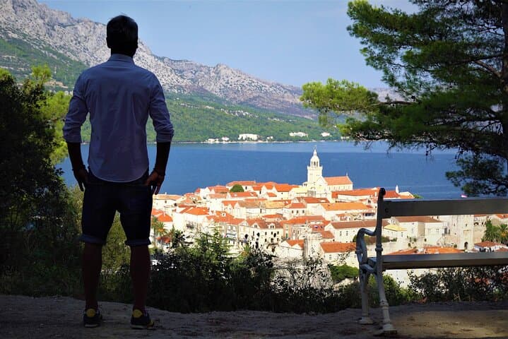 Korčula Dawn Walk: Early-Riser Coffee and Countryside Stroll