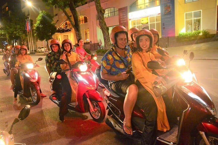 Led-by-Women Hanoi Night Vespa Food Tour: Train Street & Bia Hoi photo 2