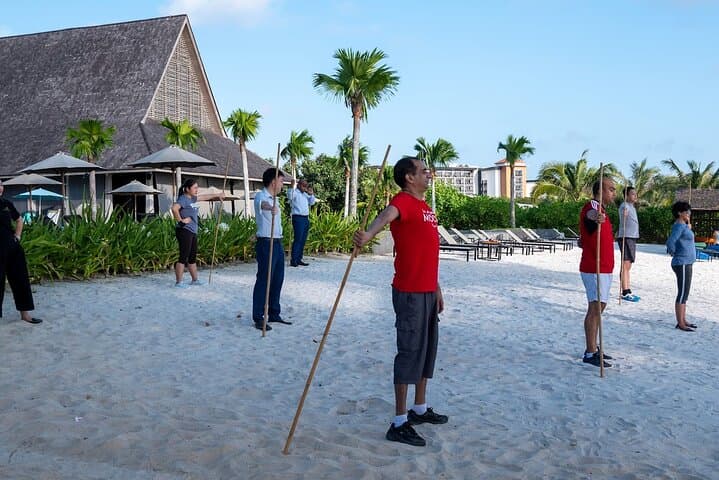 Sunrise Dong Stick Beach Class in Johor Bahru — Bamboo Mobility by the Sea photo 4