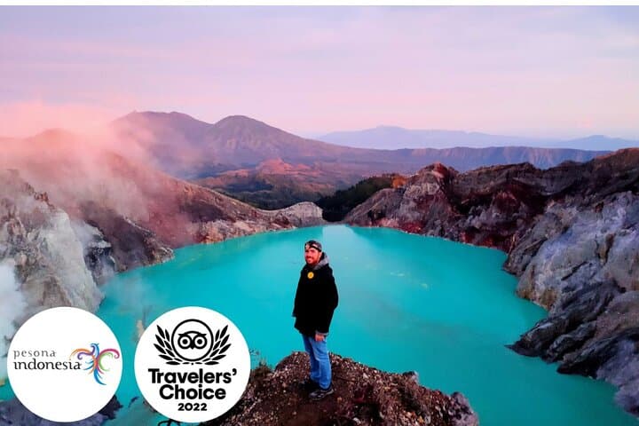 Bromo Midnight & Ijen Crater Overnight Tour from Surabaya