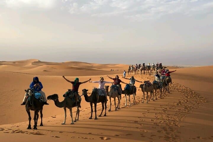 Overnight Camel Trekking in Merzouga: Luxury Camp Beneath Sahara Stars photo 3
