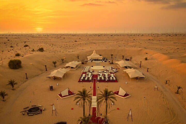 Sunset Dune Bashing: Private Desert Safari with Camel Ride & Live BBQ in Dubai photo 6
