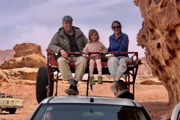 Wadi Rum Cave Camping & Half-Day Jeep Tour — Bedouin Sunset and Sandboarding photo 2