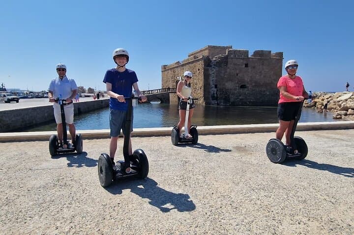 Paphos Coastal Segway: Private Guided Glides Along Cyprus Shore