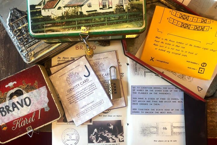 Operation 45 Amsterdam Diamond Mystery: WWII Walking Game & City History
