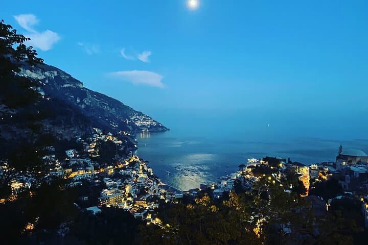 Positano After Dark: Private Night Tour from Sorrento