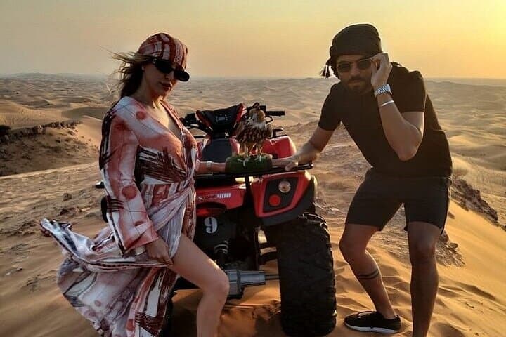 Dubai Lahbab Desert Safari: Quad Ride, Sandboarding & Premium BBQ Camp photo 3