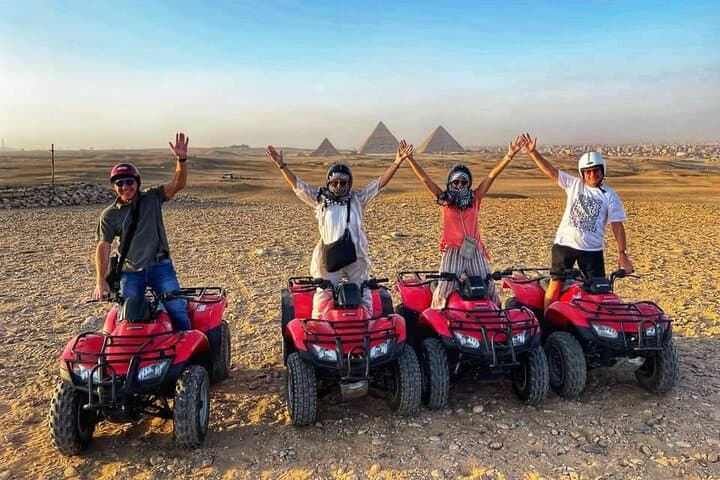 Full-Day Giza Pyramids Tour: Camel & ATV Sunset with Nile Dinner Cruise photo 3