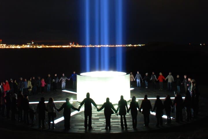 Imagine Peace Tower Tour to Viðey Island — Evening Boat from Reykjavík photo 1
