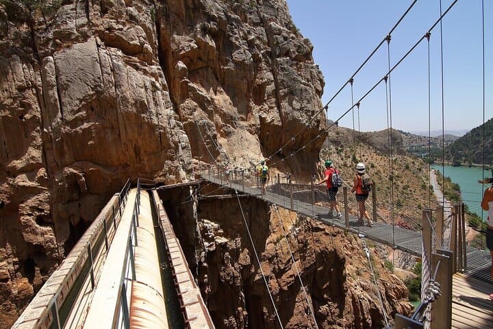 Private Day Trip to Caminito del Rey from Malaga: Cliffside Walk & Reservoir Swim photo 5