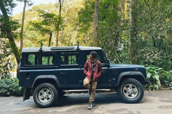 Forest Jeep Tour & Hike to Pedra Bonita — Tijuca Waterfall, Cave & Drone Photos photo 5