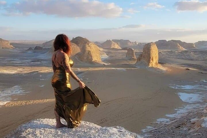 2-Day White Desert & Bahariya Oasis Safari — Overnight Camping in Egypt's Western Desert