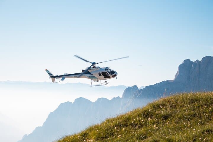 Helicopter tour over the Central Alps: Valle Camonica, Lake Iseo & Adamello Glacier photo 4