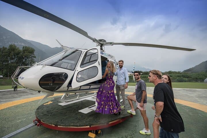 Helicopter tour over the Central Alps: Valle Camonica, Lake Iseo & Adamello Glacier photo 5