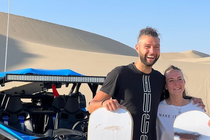 Huacachina Dune Buggy & Sandboarding: 1-Hour Private Polaris Ride from Ica photo 4