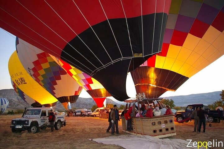 Dawn Over Cappadocia: First-Flight Hot Air Balloon Experience from Göreme photo 5