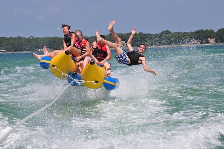 Red Sea Water Sports in Sharm El Sheikh: Parasailing, Banana Boat & Glass-Bottom Ride