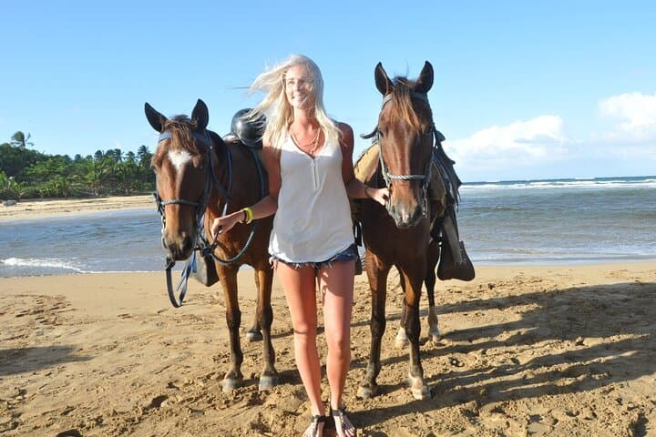 Horseback Riding on Macao Beach — Punta Cana Coastal Horse Tours photo 4